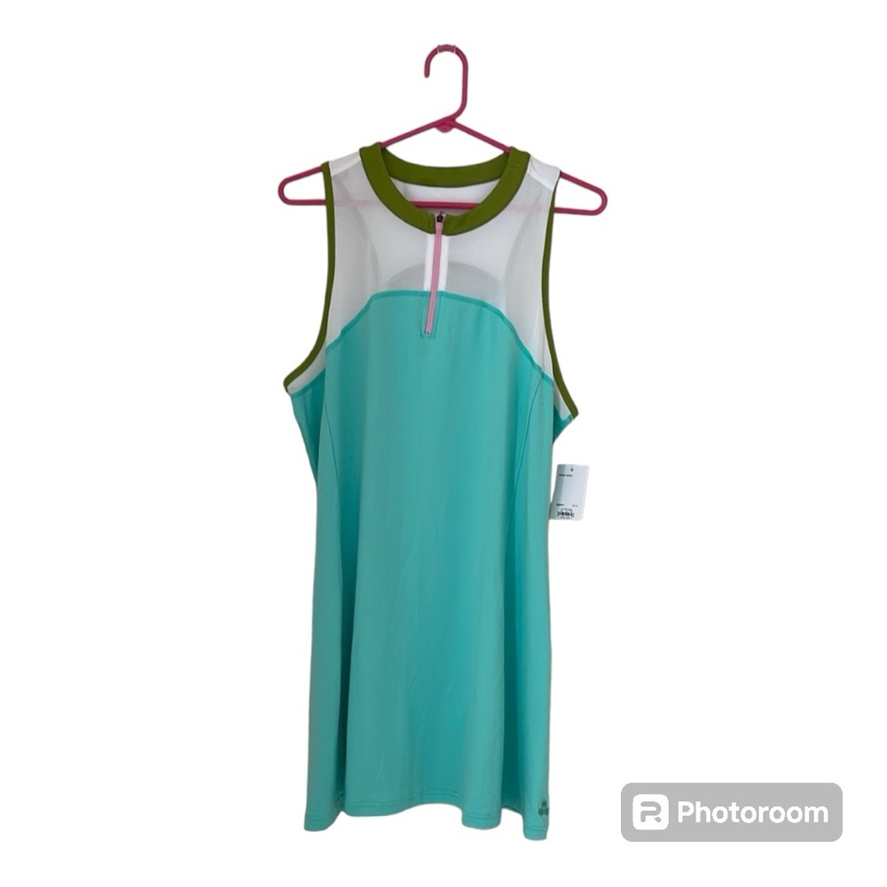 Tek Gear Tennis Dress Sporting Sporty Sleeveless Cutout Back Size XL NEW